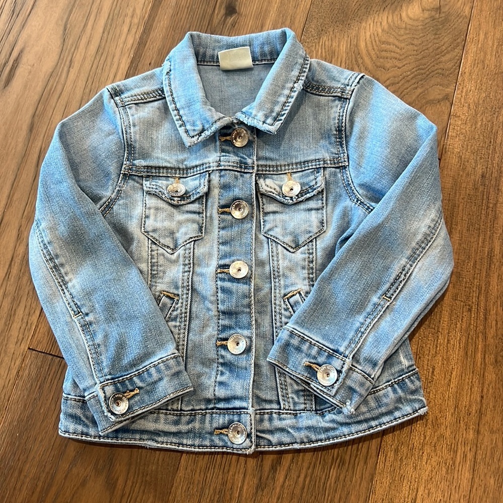 Zara Girls Jean Jacket Size 3/4 Like New